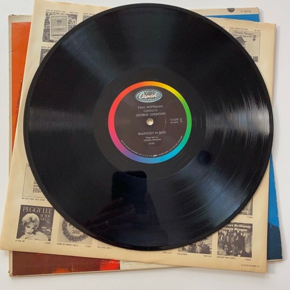 Paul Whiteman George Gershwin Rhapsody In Blue American In Paris Mono LP VG+ - Picture 5 of 8